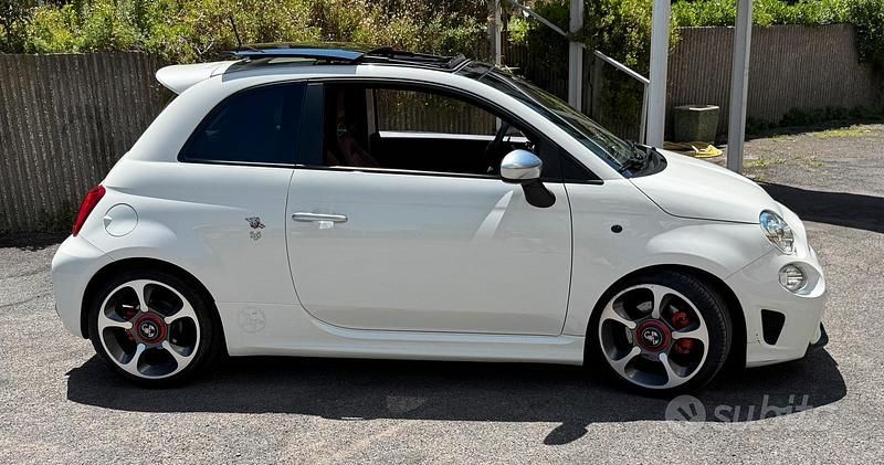 Usata Abarth 595 Turismo 160 CV (117 kW) 2017 Bianco Coupé