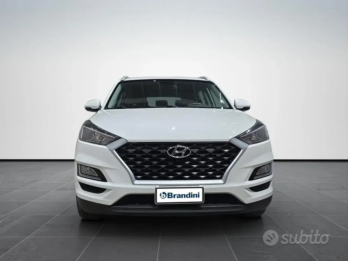 Usata Hyundai Tucson Comfort 116 CV (85 kW) 2020 Galpine white SUV