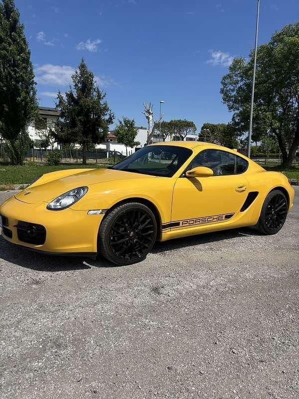 Usata Porsche Cayman 245 CV (180 kW) 2007 Giallo Coupé