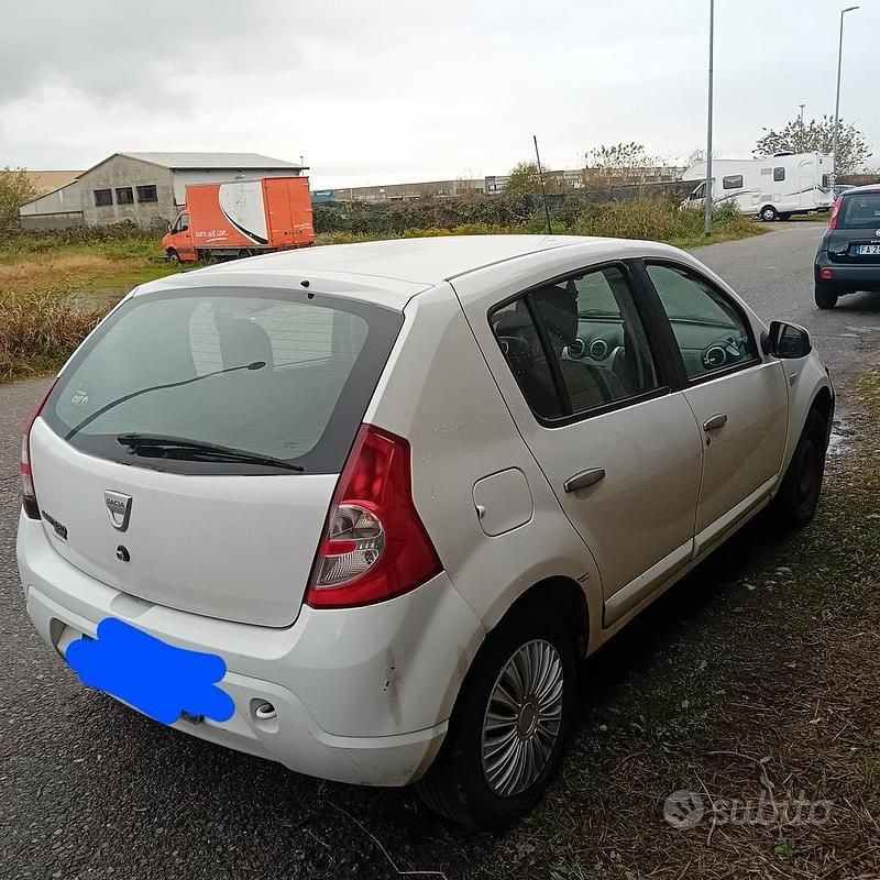 Usata Dacia Sandero 2010 Bianco Berlina