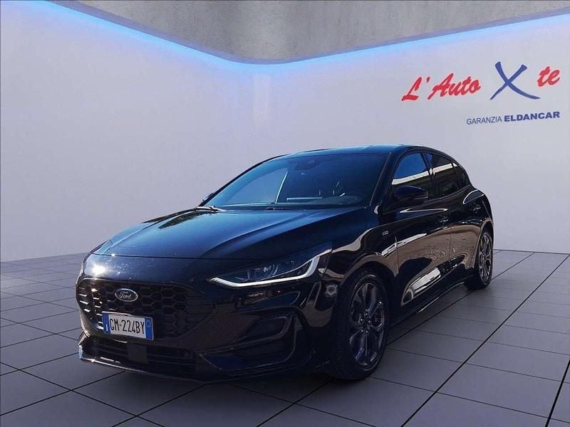 Usata Ford Focus ST-Line 120 CV (88 kW) 2023 Nero metallizzato Berlina