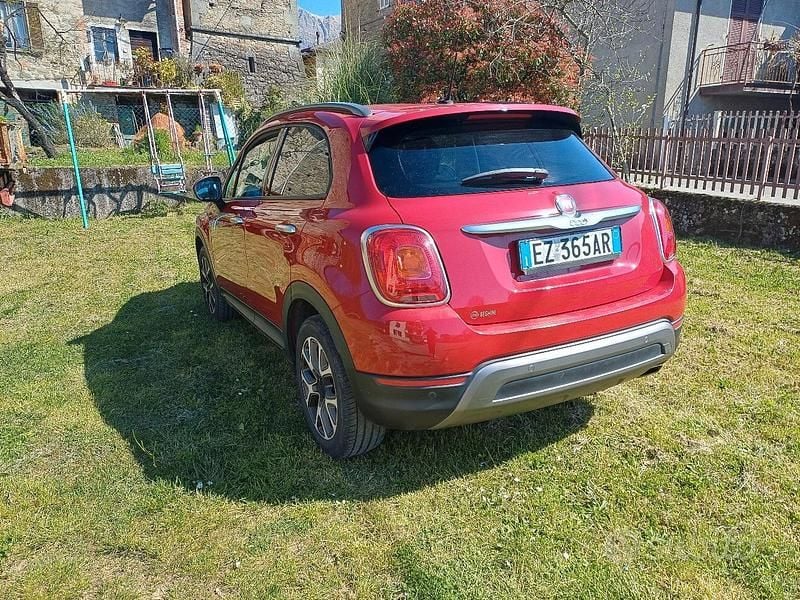 Usata Fiat 500X 120 CV (88 kW) 2015 Rosso SUV