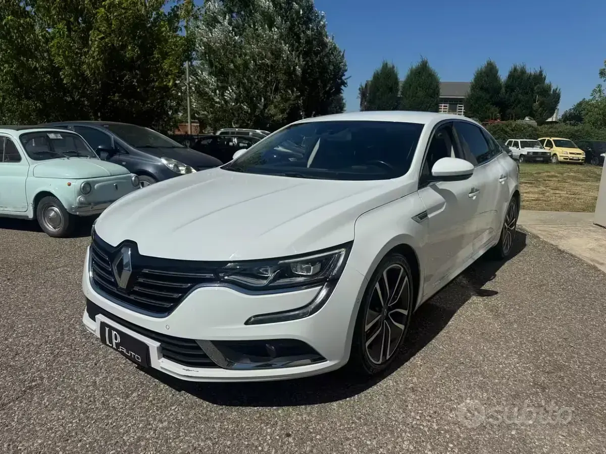 Usata Renault Talisman Intens 131 CV (96 kW) 2017 Bianco Berlina