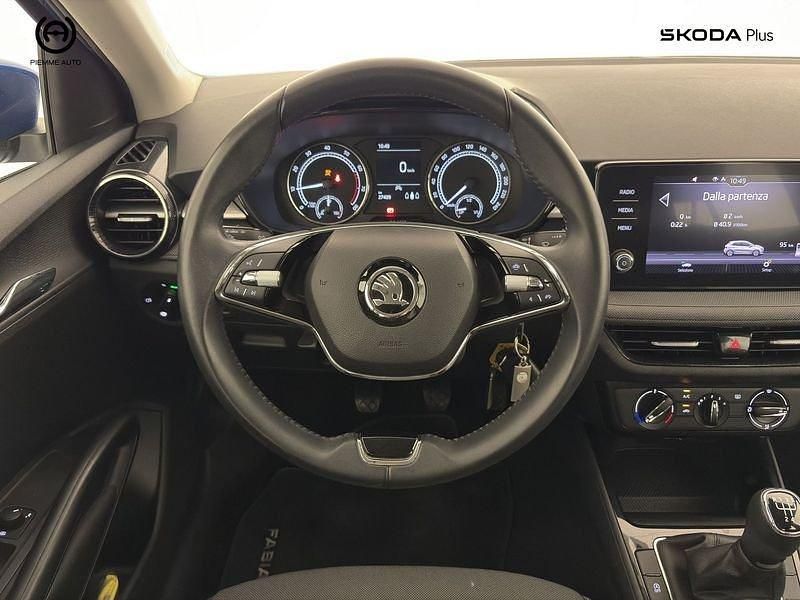 Gebraucht Skoda Fabia Ambition 80 PS (58 kW) 2023 Blau Kleinwagen