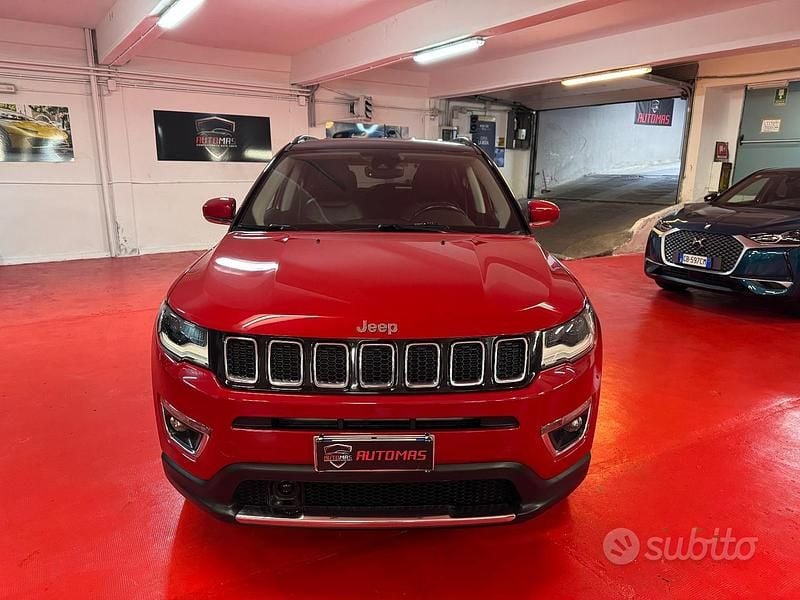 Usata Jeep Compass Limited 170 CV (125 kW) 2018 Rosso SUV