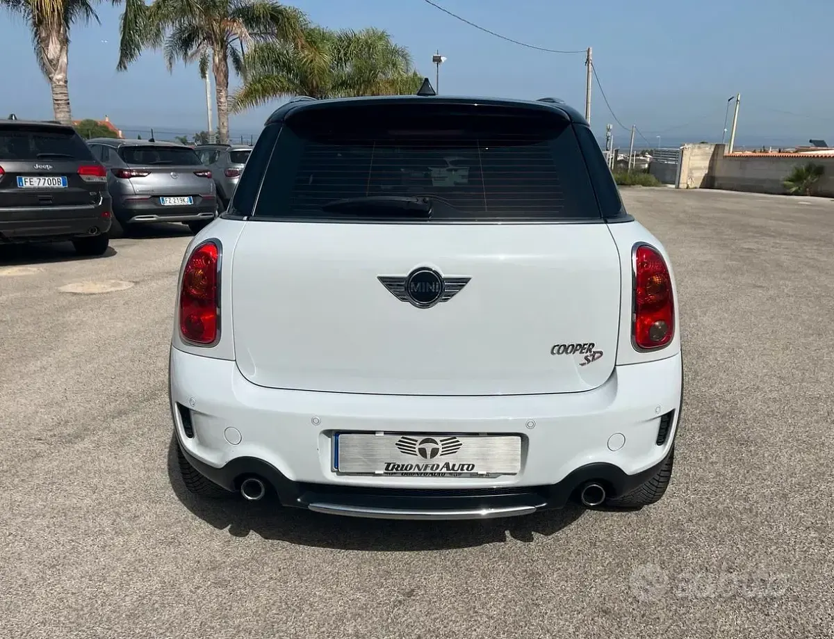 Usata Mini Cooper SD Countryman 143 CV (105 kW) 2011 Bianco SUV