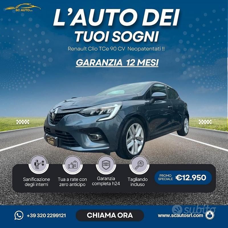 Usata Renault Clio V Business 91 CV (66 kW) 2022 Grigio Berlina