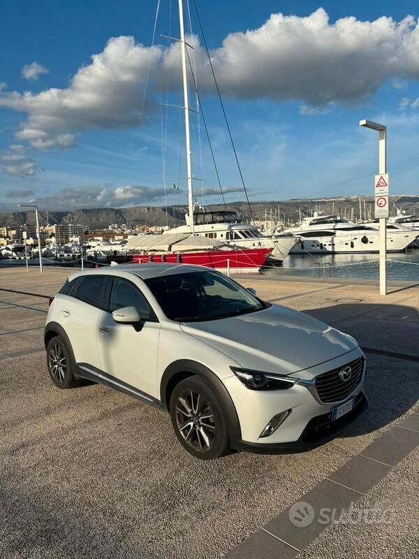 Usata Mazda CX-3 105 CV (77 kW) 2017 Bianco SUV