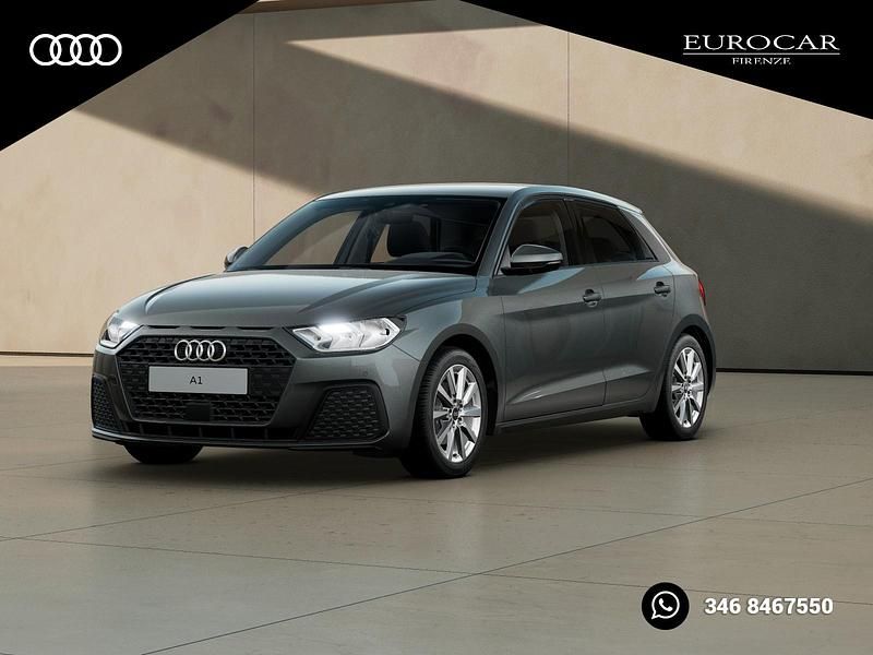 Nuova Audi A1 Sportback Business 116 CV (85 kW) 2025 Grigio chronos metallizzato Utilitaria
