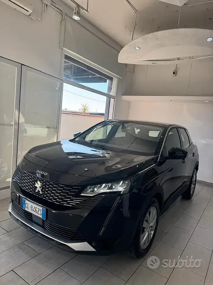Usata Peugeot 3008 Allure 131 CV (96 kW) 2022 Nero SUV