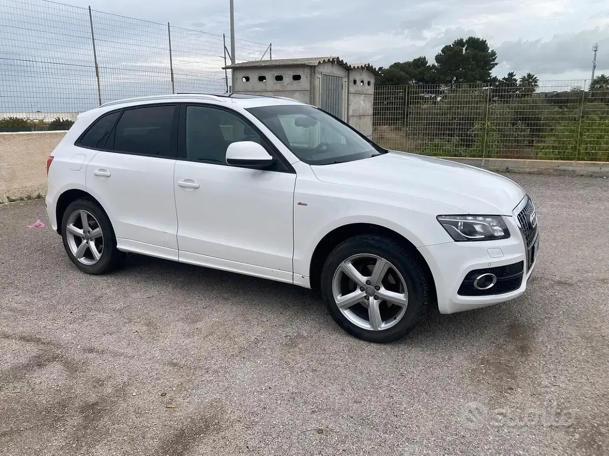 Usata Audi Q5 S-Line 170 CV (125 kW) 2012 Bianco SUV