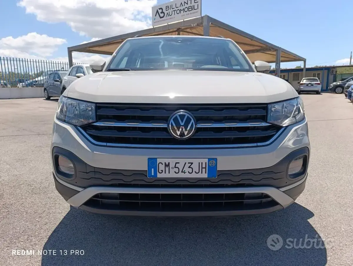Usata VW T-Cross Style 110 CV (80 kW) 2022 Grigio SUV