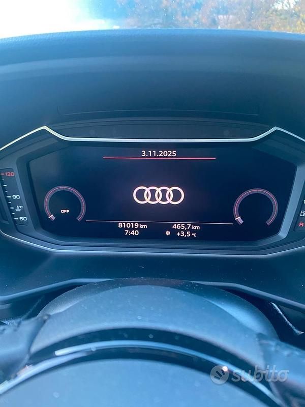 Usata Audi A1 Sportback 95 CV (69 kW) 2019 Giallo Utilitaria