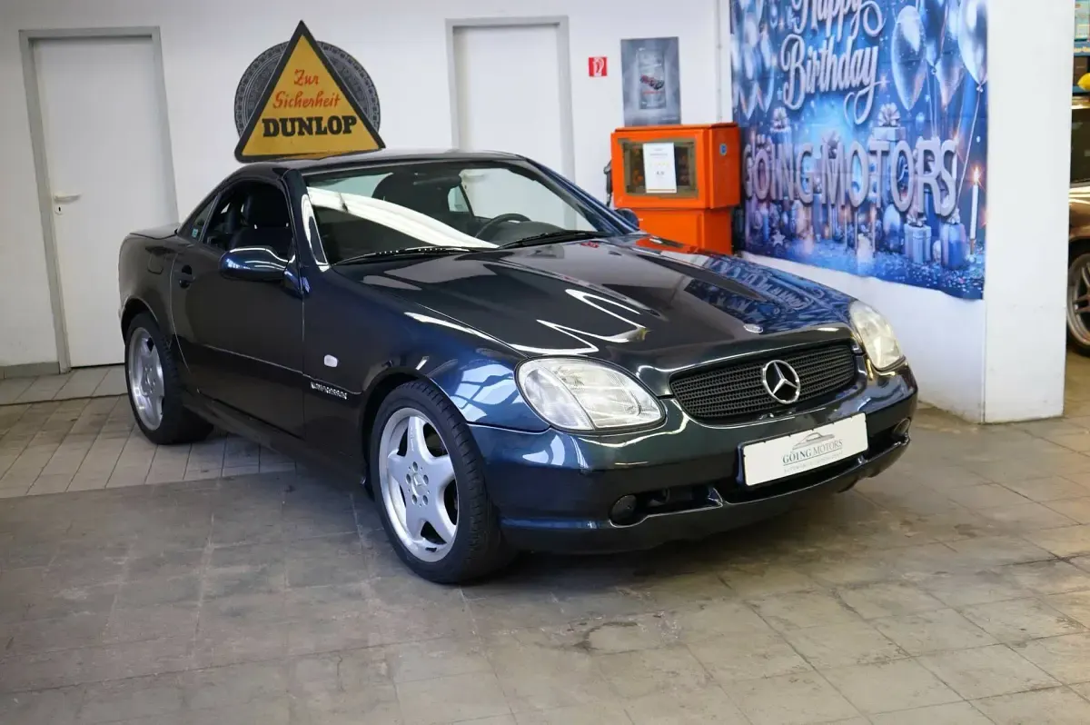 Usata Mercedes SLK230 193 CV (141 kW) 1997 Nero Cabrio