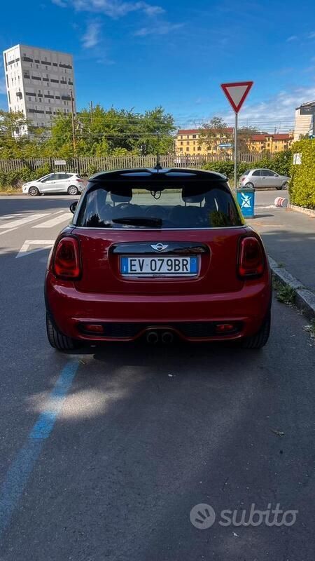 Usata Mini Cooper S 192 CV (141 kW) 2014 Rosso Utilitaria