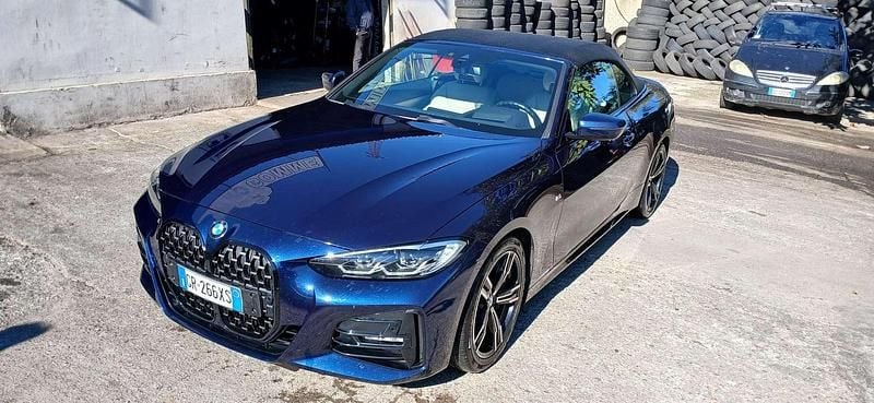 Usata BMW 430 Cabriolet M Sport 258 CV (189 kW) 2021 Blu/azzurro Cabrio