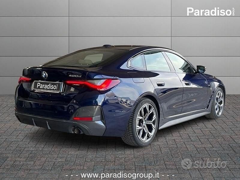 Usata BMW 420 M Sport 190 CV (139 kW) 2022 Blu Berlina
