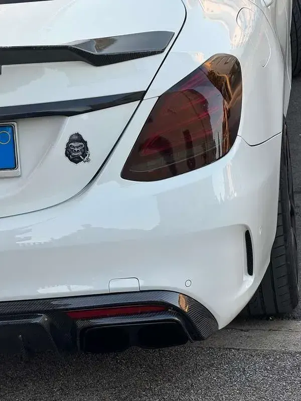 Usata Mercedes C220 170 CV (125 kW) 2015 Bianco Berlina