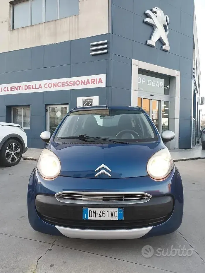 Usata Citroën C1 68 CV (50 kW) 2008 Blu Utilitaria