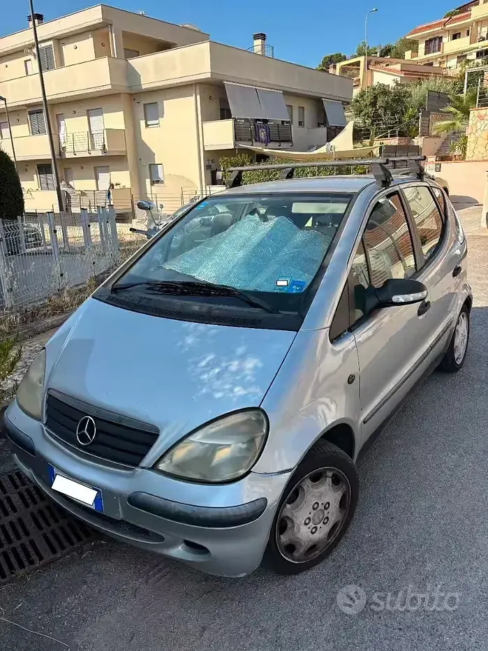 Usata Mercedes A170 Classic 95 CV (69 kW) 2004 Grigio Monovolume