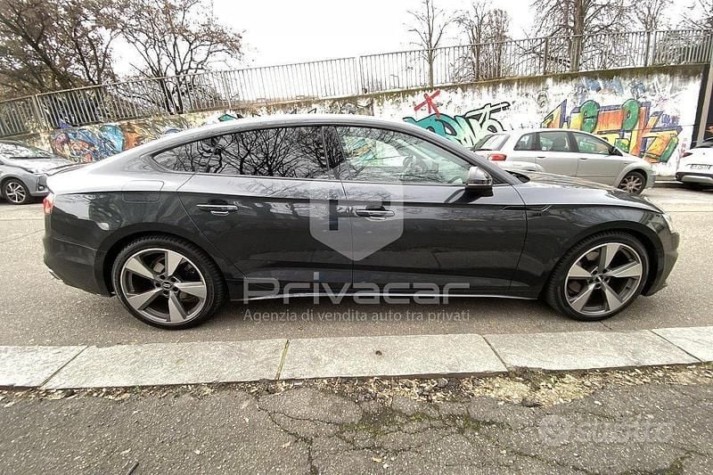 Usata Audi A5 Advanced 245 CV (180 kW) 2020 Nero Coupé
