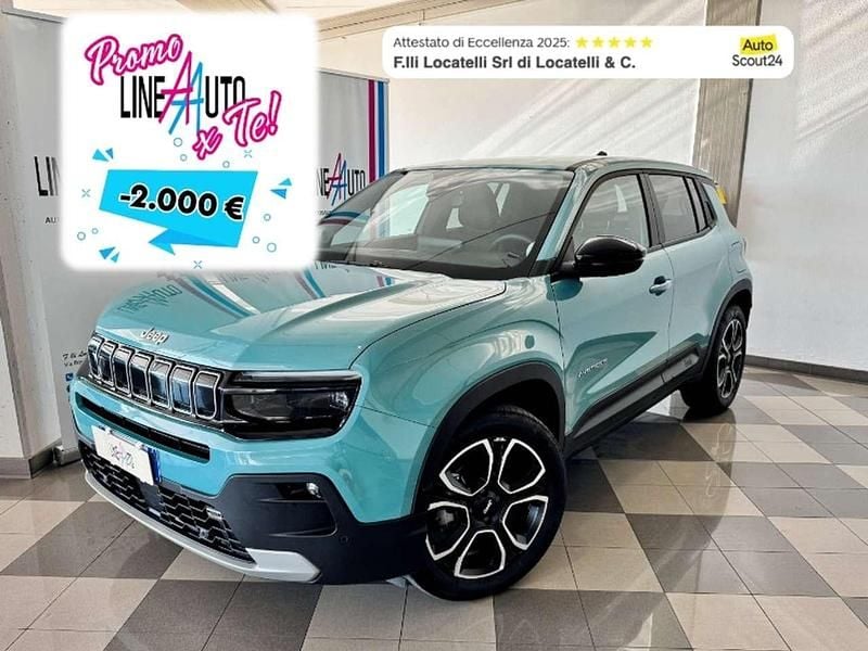 Usata Jeep Avenger EV Summit 114 kW (156 CV) 2024 Blu/azzurro SUV