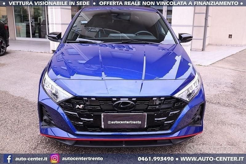 Usata Hyundai i20 N Performance 204 CV (150 kW) 2023 Blu/azzurro Utilitaria