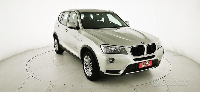 Usata BMW X3 Efficient Dynamics 184 CV (135 kW) 2011 Grigio SUV