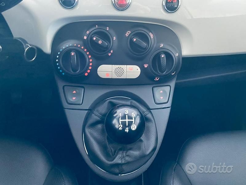 Usata Fiat 500 95 CV (69 kW) 2012 Bianco Berlina