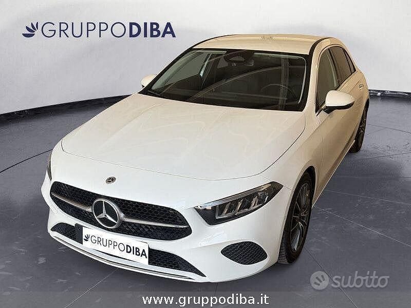 Usata Mercedes A180 Advanced Plus 116 CV (85 kW) 2023 Bianco Berlina