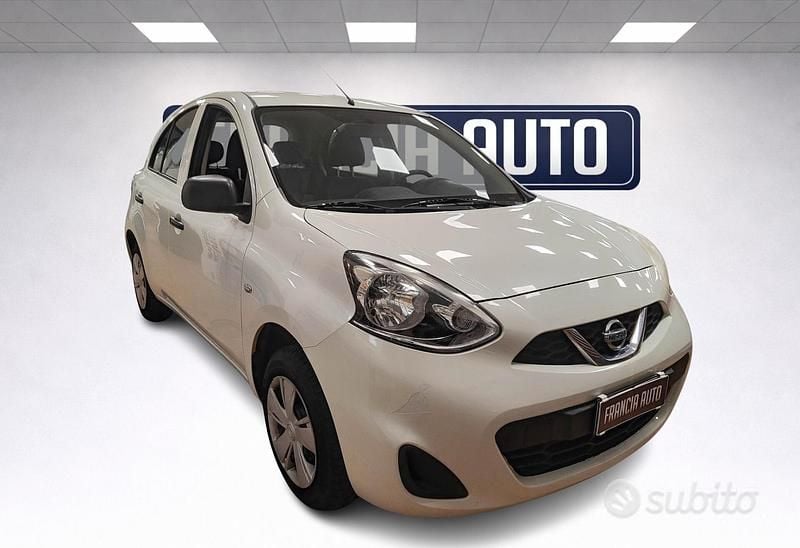 Usata Nissan Micra Acenta 80 CV (58 kW) 2016 Bianco Utilitaria