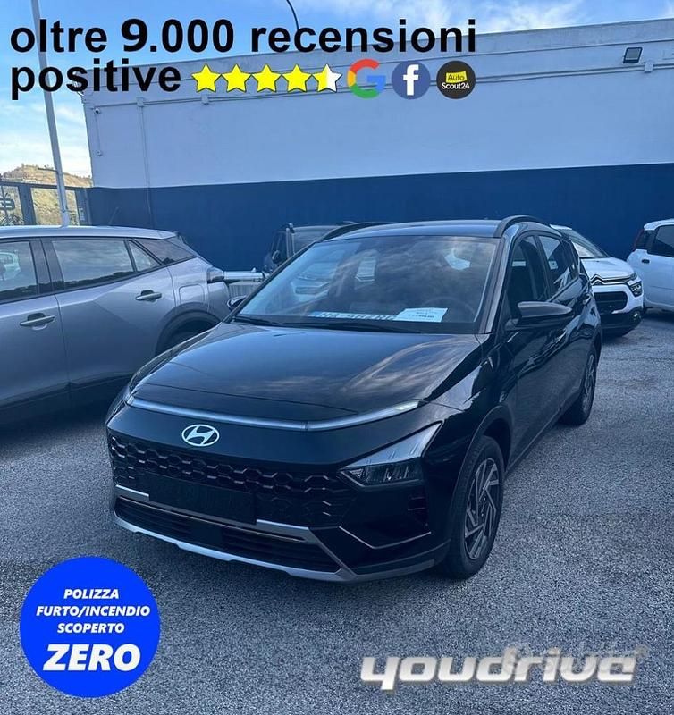 Nero Nuova 2025 Hyundai Bayon SUV | 16.450 € - Immagine 1/4