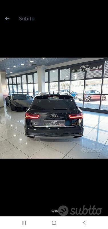 Usata Audi A6 S-Line 190 CV (139 kW) 2016 Nero Station wagon