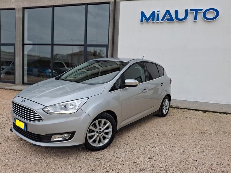 Usata Ford C-MAX Titanium 120 CV (88 kW) 2017 Argento Monovolume