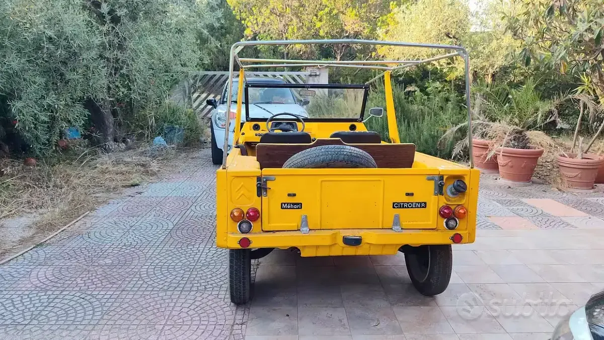 Usata Citroën Méhari 1985 Giallo Cabrio