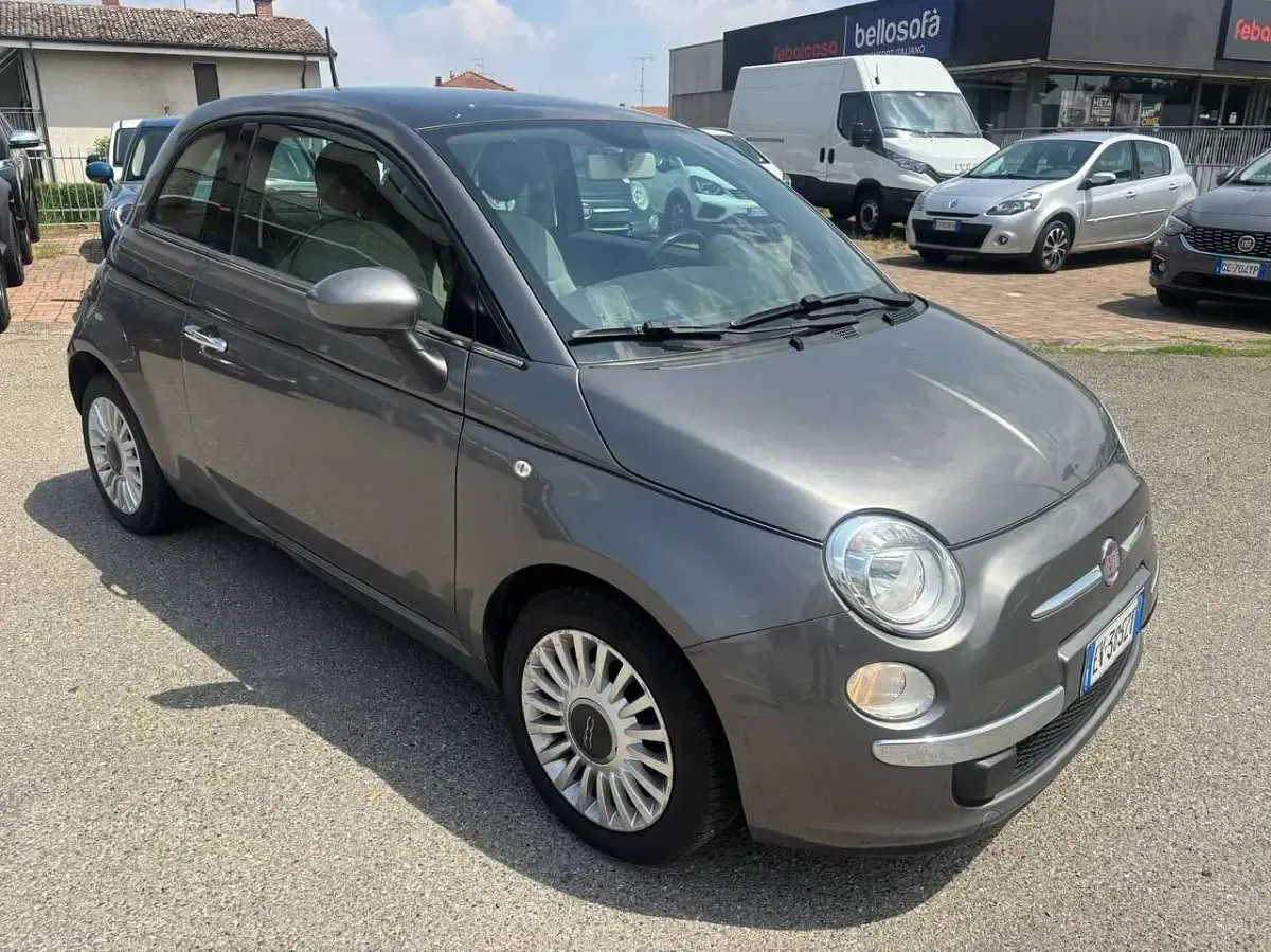 Usata Fiat 500 Lounge 69 CV (50 kW) 2014 Grigio Utilitaria