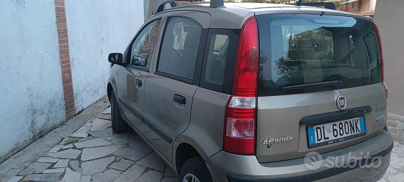 Usata Fiat Panda 77 CV (56 kW) 2007 Marrone Utilitaria