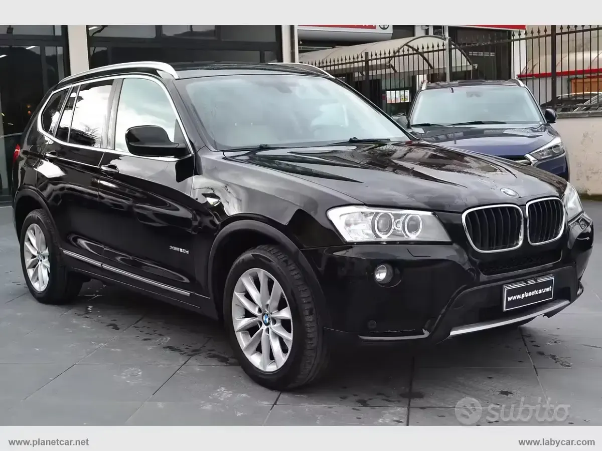 Usata BMW X3 184 CV (135 kW) 2013 Nero SUV