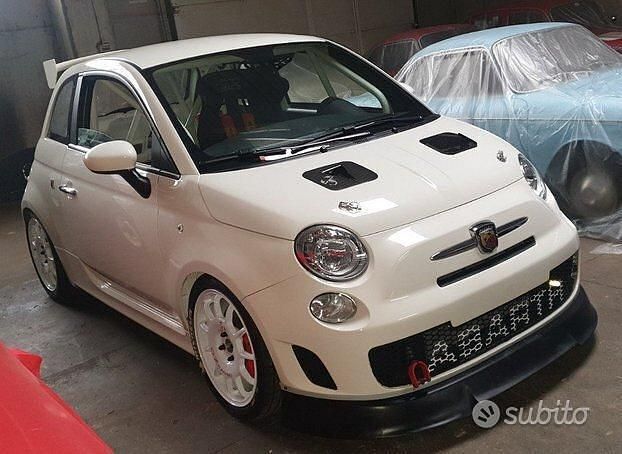 Bianco Usata 2009 Abarth 595 Pista Due volumi | 48.500 € - Immagine 1/4