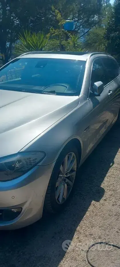 Usata BMW 520 184 CV (135 kW) 2013 Argento Station wagon