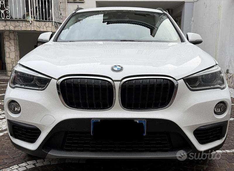 Usata BMW X1 Advantage 150 CV (110 kW) 2018 Bianco SUV