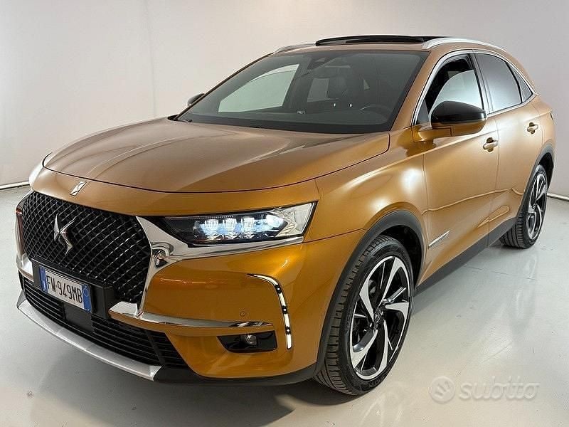Usata DS Automobiles DS7 Crossback Grand Chic 177 CV (130 kW) 2019 Giallo SUV