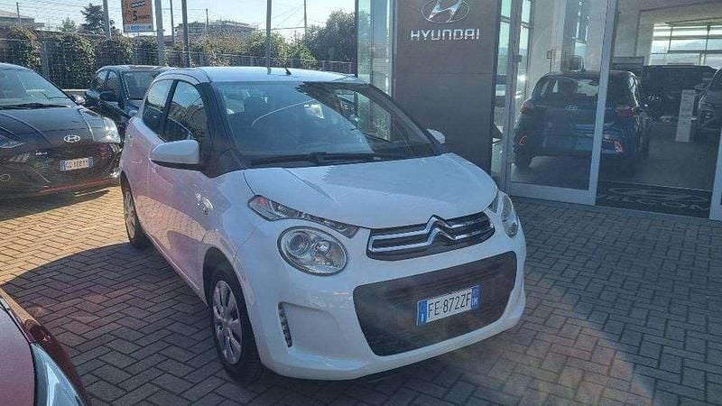 Usata Citroën C1 Feel 69 CV (50 kW) 2017 Bianco Utilitaria