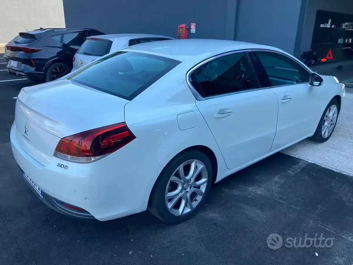 Usata Peugeot 508 120 CV (88 kW) 2017 Bianco Berlina