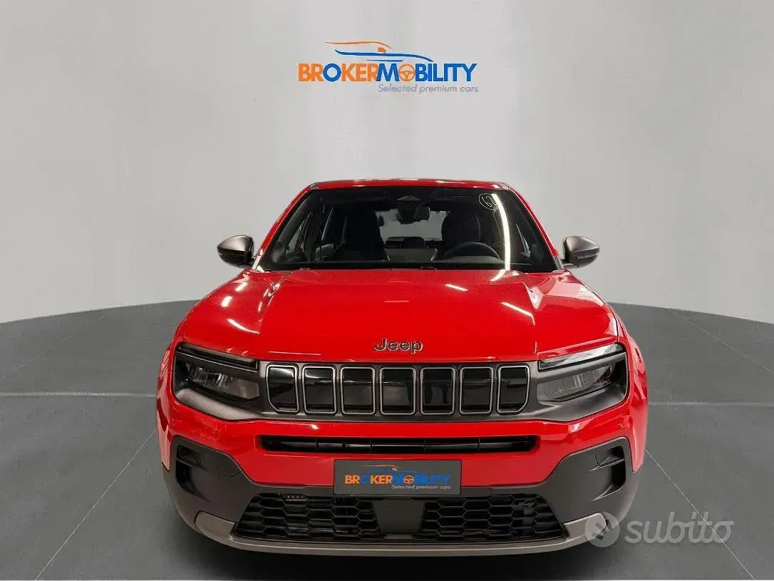 Nuova Jeep Avenger Longitude 100 CV (73 kW) 2026 Rosso SUV