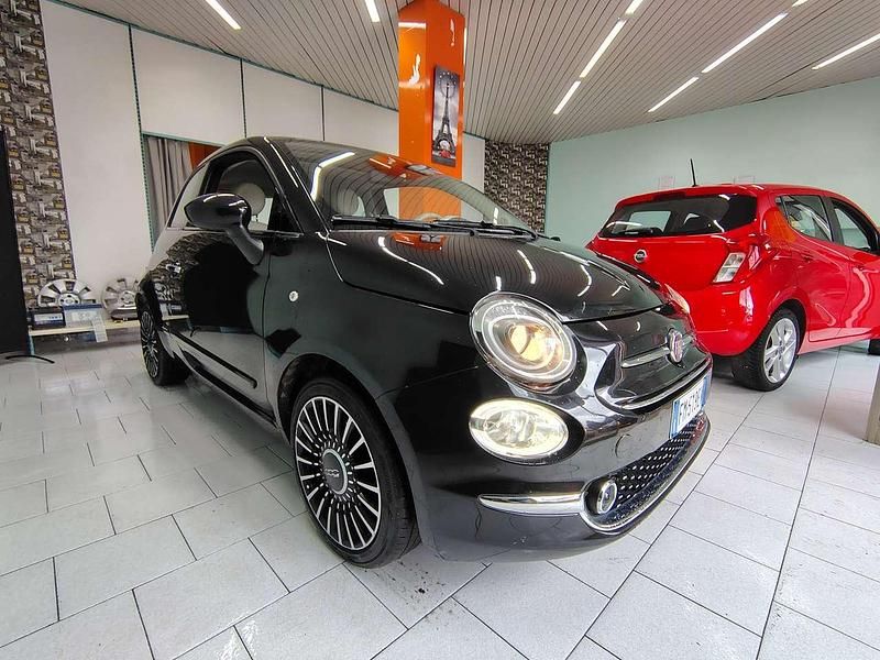 Usata Fiat 500 Collezione 69 CV (50 kW) 2018 Nero Utilitaria