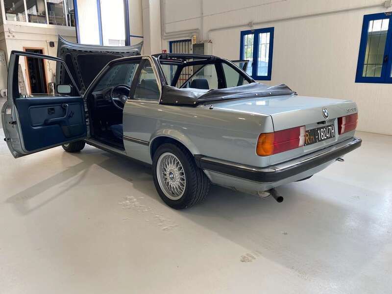 Usata BMW 320 Cabriolet 125 CV (91 kW) 1985 Argento Cabrio