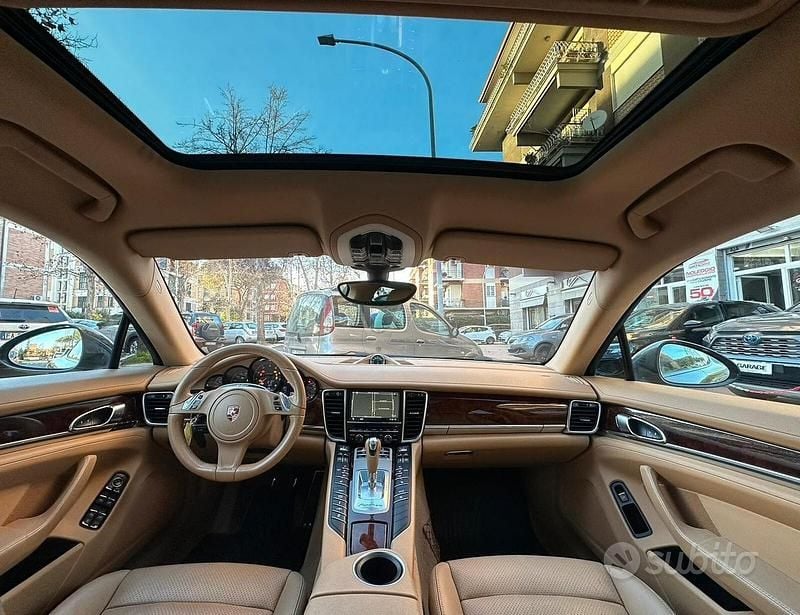 Usata Porsche Panamera Platinum Edition 2012 Marrone Utilitaria