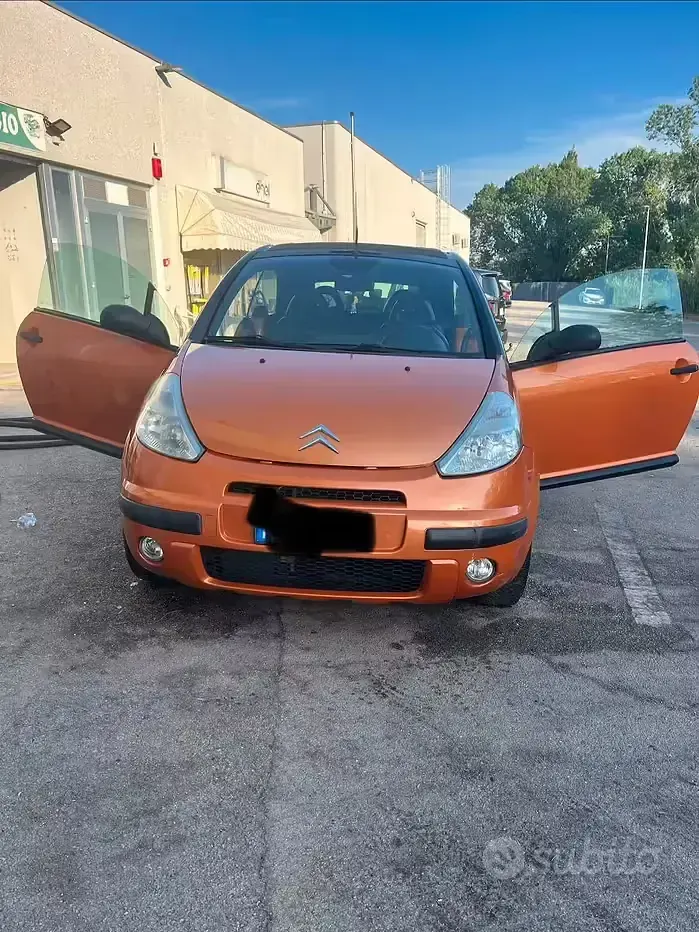 Usata Citroën C3 Pluriel 88 CV (64 kW) 2006 Arancione Cabrio
