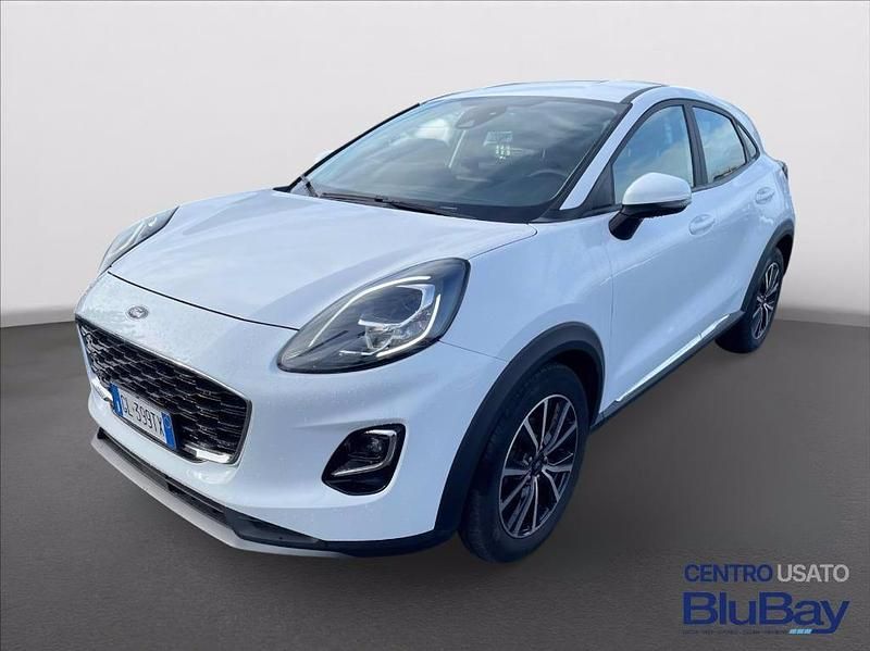 Usata Ford Puma Titanium 125 CV (91 kW) 2022 Frozen white SUV